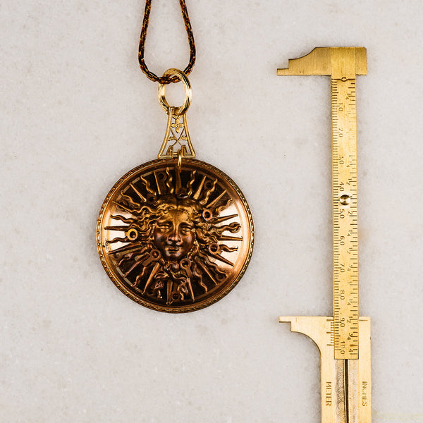 Medusa Necklace | Vintage French Chic | Handmade in Australia |Copper
