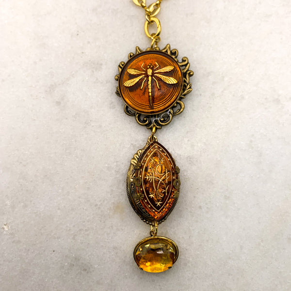 One of a Kind | Vintage Topaz | Crystal Butterfly | Handmade in Australia