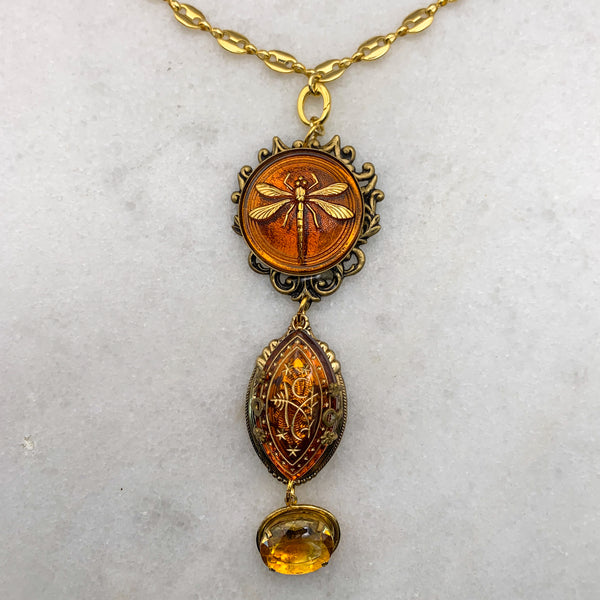 One of a Kind | Vintage Topaz | Crystal Butterfly | Handmade in Australia