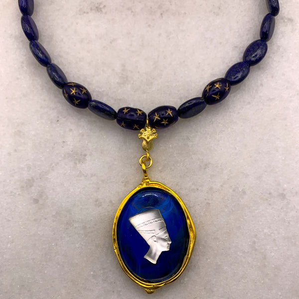 Egyptian Jewellery | Lapis Lazuli | Nefertiti | Handmade in Australia