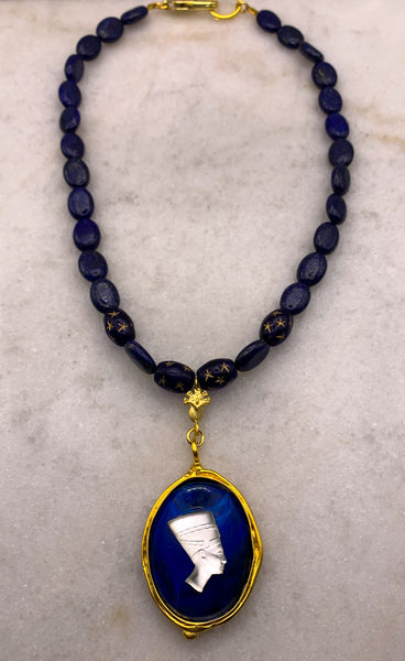 Egyptian Jewellery | Lapis Lazuli | Nefertiti | Handmade in Australia