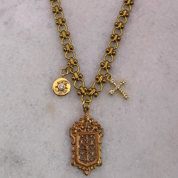 Vintage French Necklace | Baroque Jewellery | Handmade in Australia 