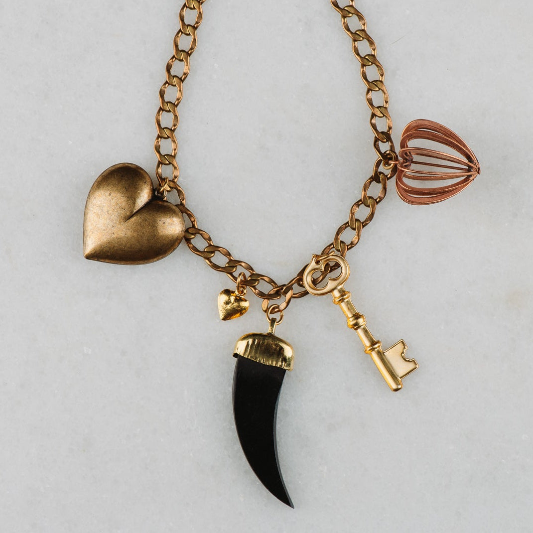 Heart Locket Necklace | Handmade in Australia | Vintage Jewellery