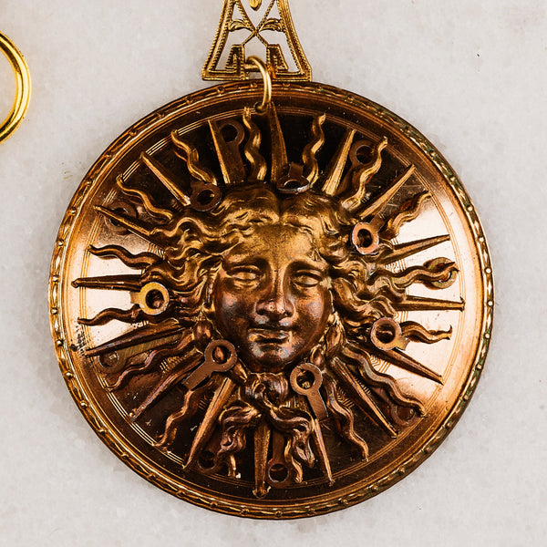 Medusa Necklace | Vintage French Chic | Handmade in Australia |Copper