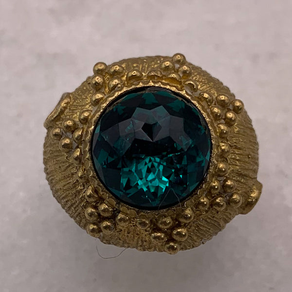Emerald Ring | Handmade in Australia | Vintage Style | Green Jewellery