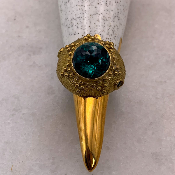 Emerald Ring | Handmade in Australia | Vintage Style | Green Jewellery