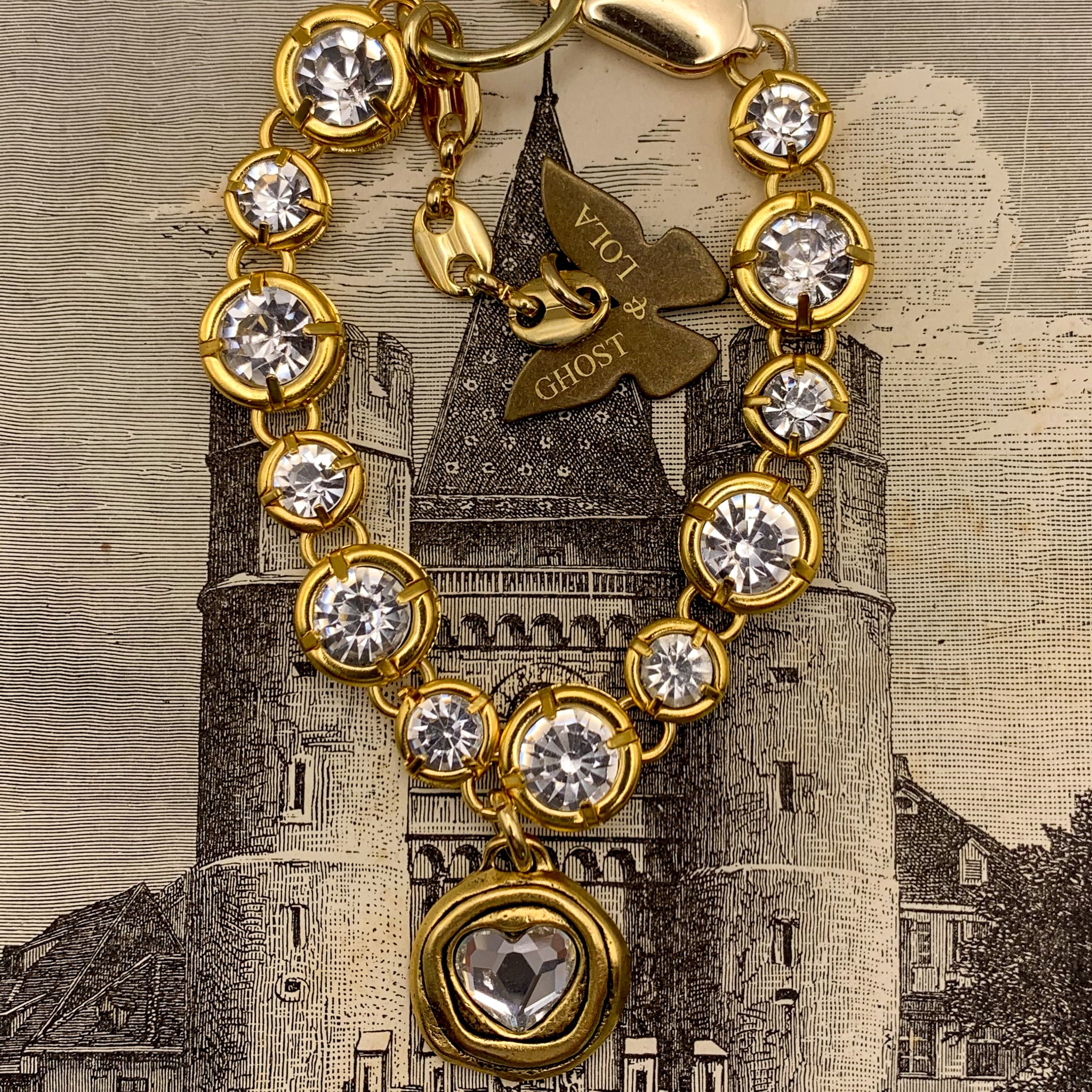 Sparkle | Tennis Bracelet | Vintage Style | Handmade in Australia | Crystal Bracelet