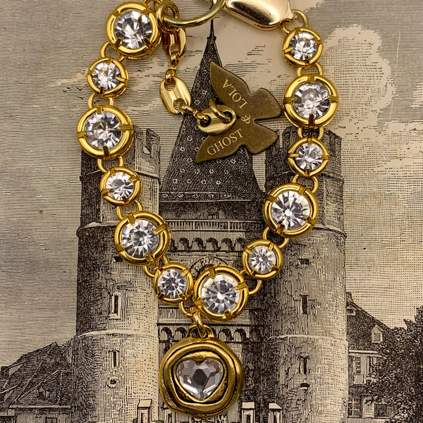 Sparkle | Tennis Bracelet | Vintage Style | Handmade in Australia | Crystal Bracelet