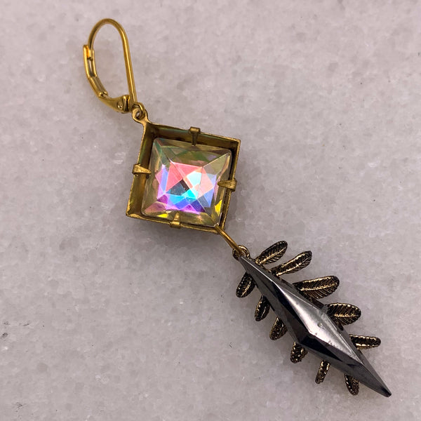 Vintage Crystal | Handmade in Australia | Bohemian style | Hematite