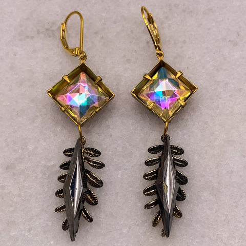 Vintage Crystal | Handmade in Australia | Bohemian style | Hematite