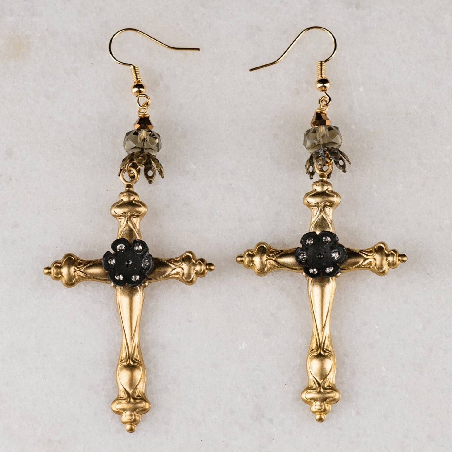 Dolce Cross Earrings - Sample Sale
