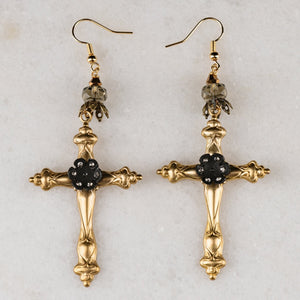 Dolce Cross Earrings - Sample Sale