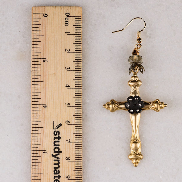 Dolce Cross Earrings - Sample Sale