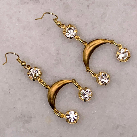 Crystal Earrings | Vintage Style | Handmade in Australia | Modern 