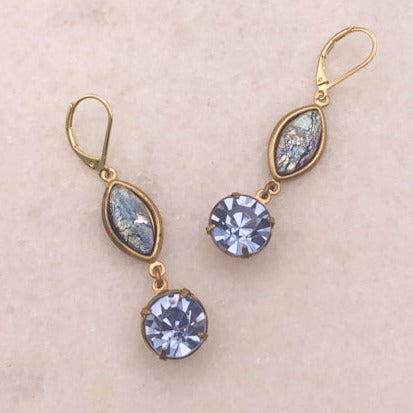 Blue Opal | Vintage Crystal | Handmade in Australia | Bohemian Style