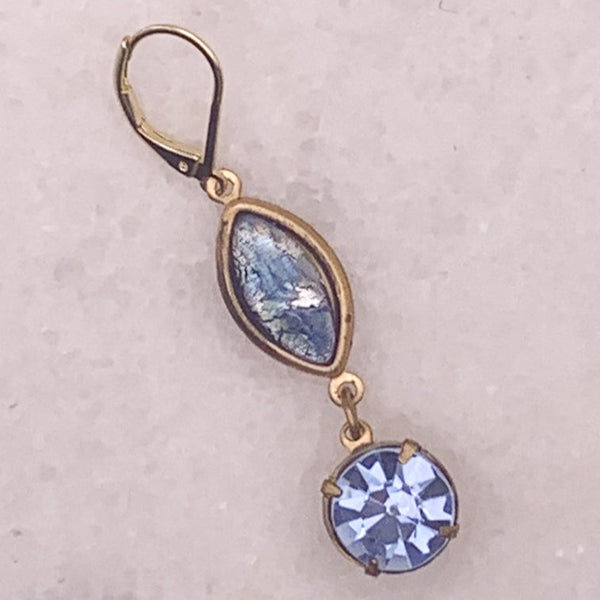 Blue Opal | Vintage Crystal | Handmade in Australia | Bohemian Style