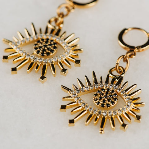 Handmade in Australia | All-Seeing Eye | Diamante’ Eye Jewellery