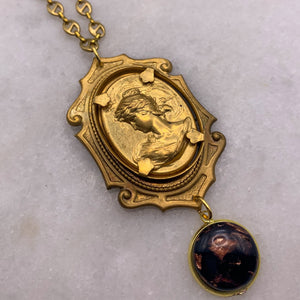 Vintage French Cameo | Bohemian | Art Nouveau | Hand Made in Australia