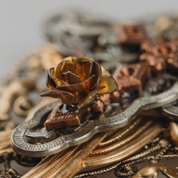 Vintage Cross Necklace | Sustainable Jewellery | Artisan Contemporary