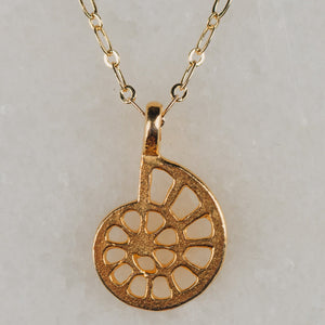 Nautilus | Gold Filled | Charm Necklace | Handmade in Australia